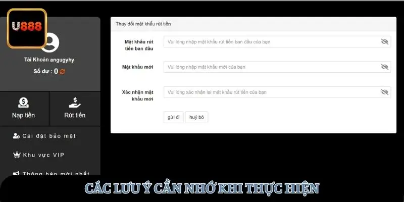 Quy trình thực hiện đơn giản