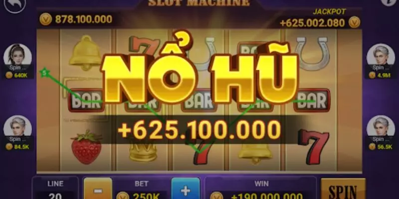 Mẹo chơi nổ hũ thắng lớn và cơ chế game slots hiệu quả